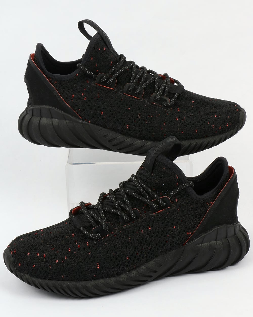 Adidas Tubular Doom Sock Sneakers Schwarz/Schwarz/Trace Olive