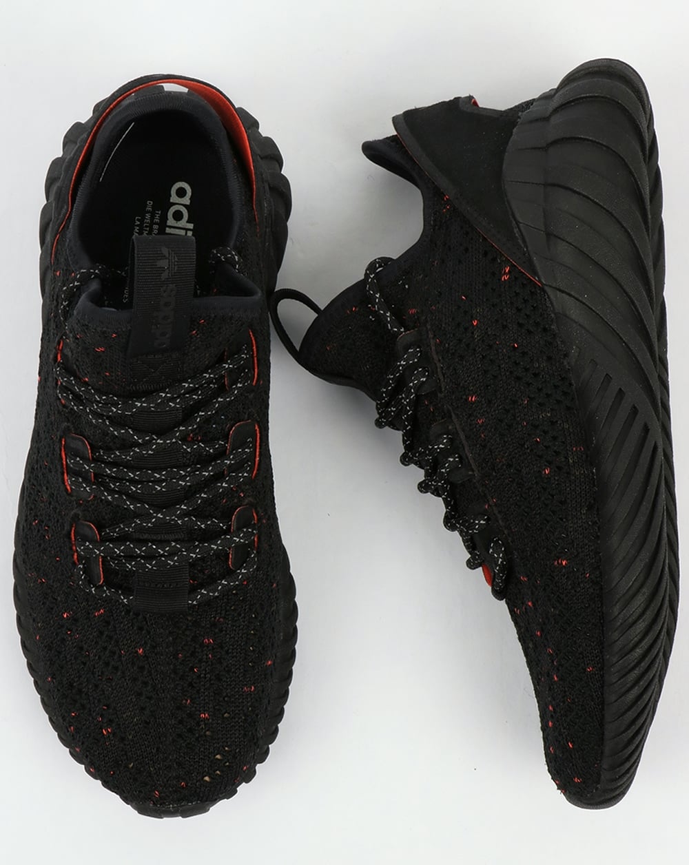 Adidas Tubular Doom Sock Sneakers Schwarz/Schwarz/Trace Olive