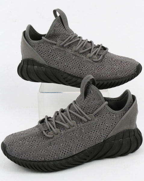 Adidas Tubular Doom Sock Trainers Grey/Black/White