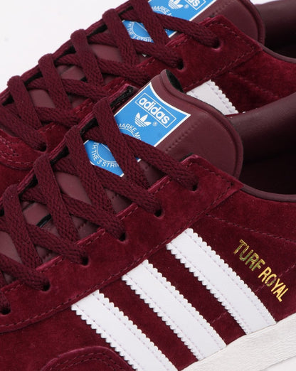 Adidas Turf Royal Sneakers Dunkelburgunder/Weiß