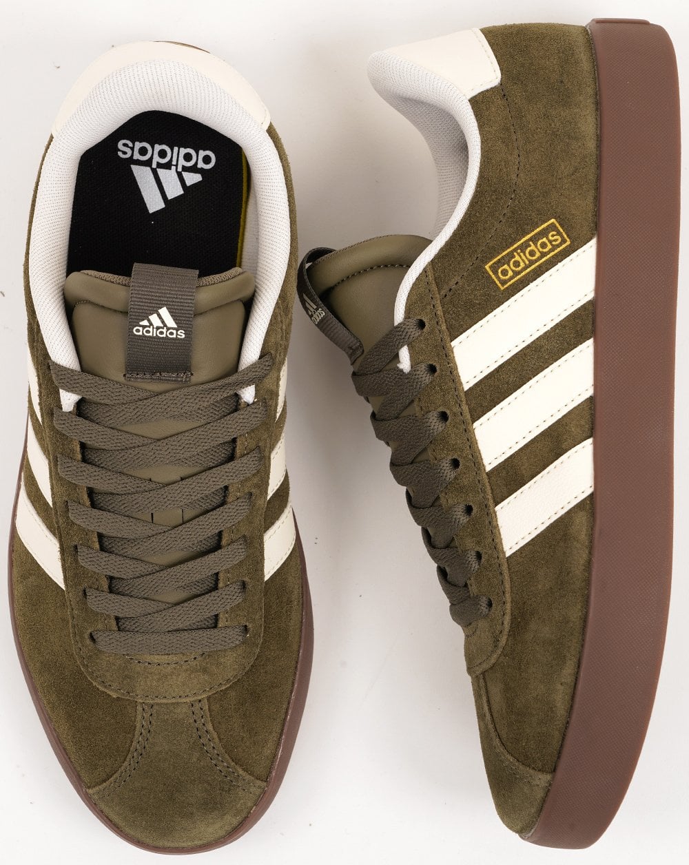 Adidas VL Court 3.0 Sneaker Olive/Off White/Gum