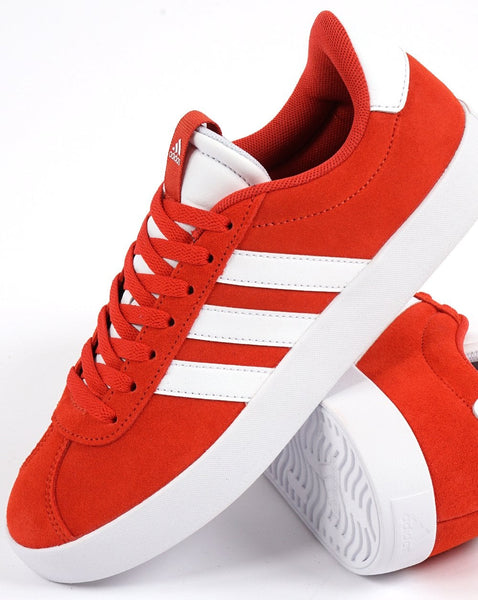 Adidas VL Court 3.0 Trainers Pre Loved Red/White