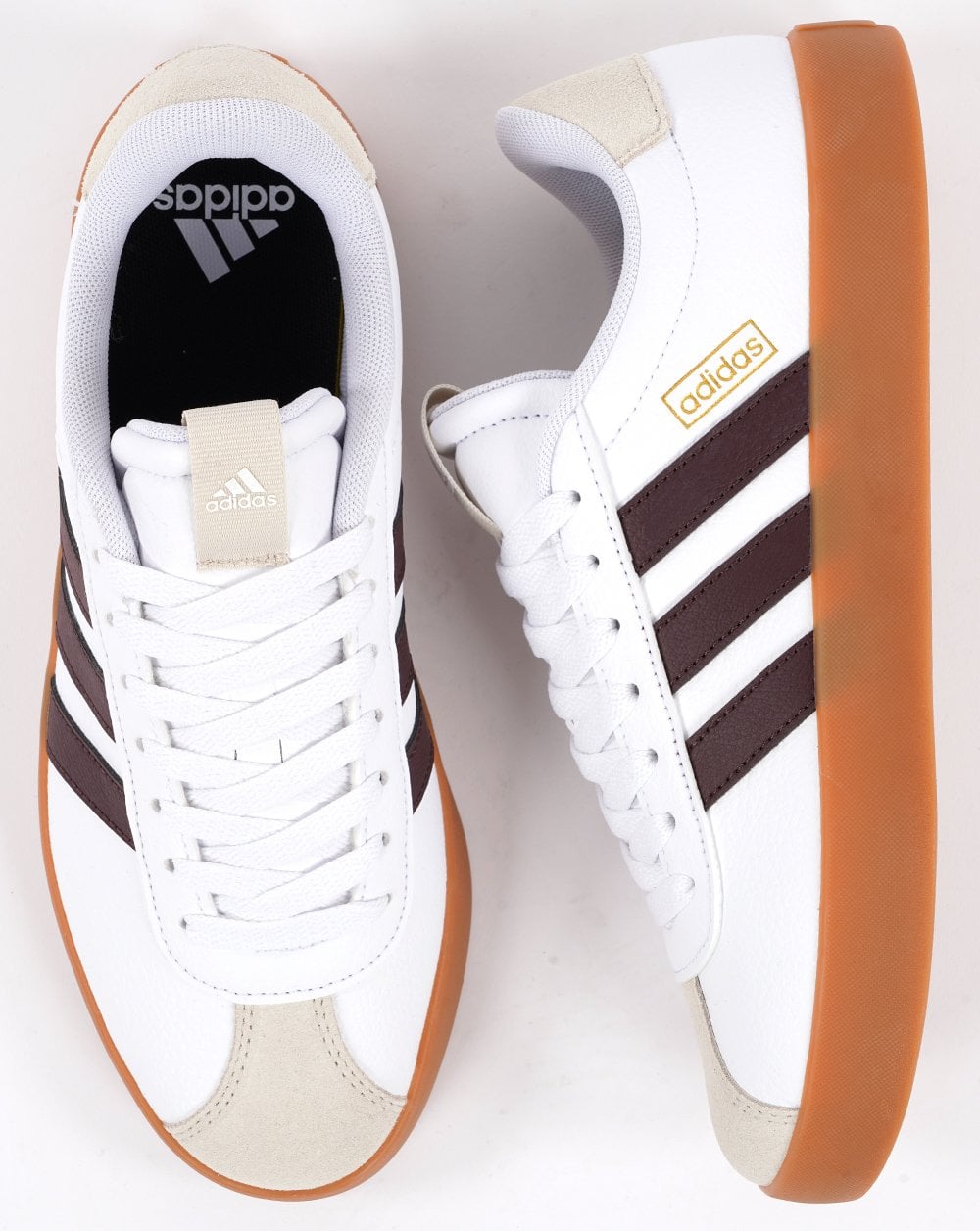 Adidas VL Court 3.0 Trainers White / Gum