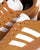 Adidas VL Court Trainers Mesa Tan White with Gum