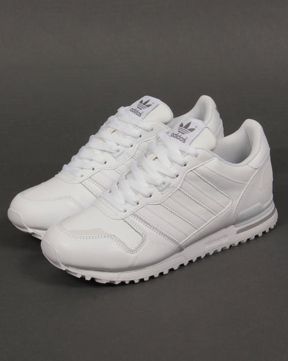 Adidas ZX 700 Leder-Sneaker Weiß