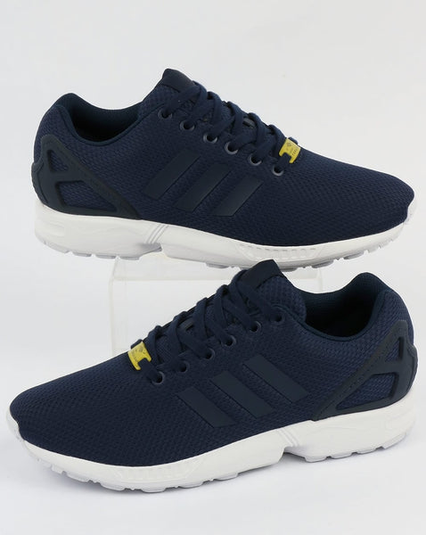 Adidas ZX Flux Trainers New Navy/White