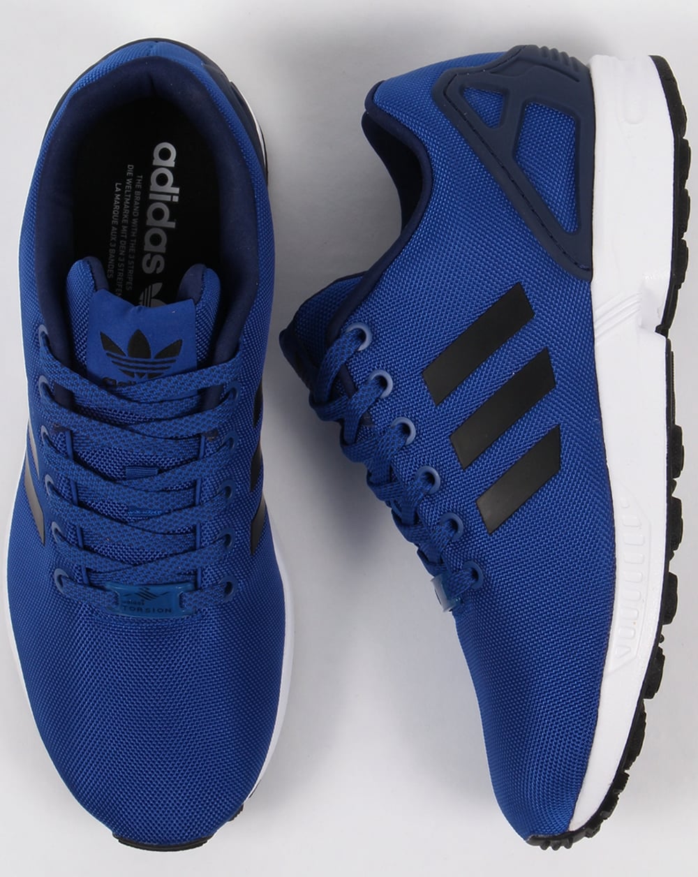 Adidas ZX Flux Trainers Royal Blue/Black