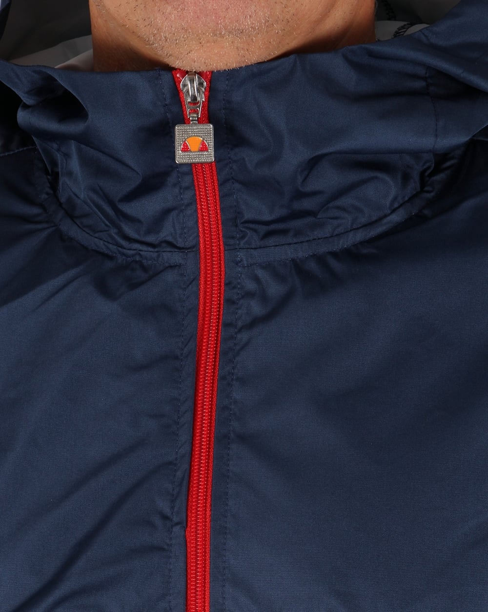 Ellesse 1/2 Zip Hooded Jacket Navy
