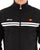 Ellesse 5 Stripe Track Top Black white