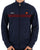 Ellesse 5 Stripe Track Top Navy/Burgundy