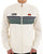 Ellesse 5 Stripe Track Top Off White/Dark Green