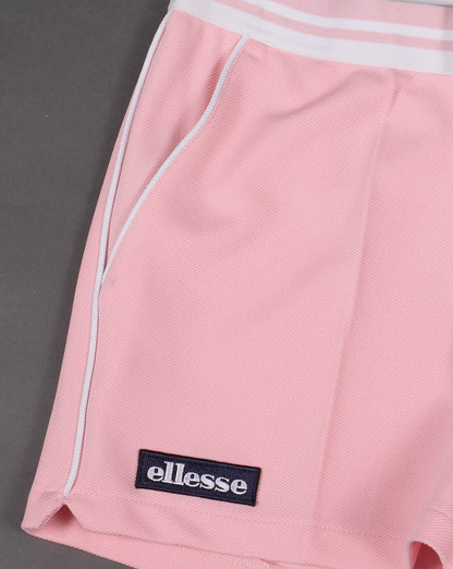 Ellesse 80er Tennisshorts Rosa/Weiß