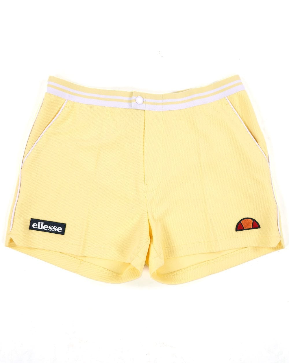Ellesse 80s Tennisshorts Gelb/Weiß