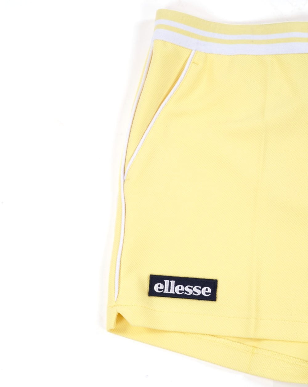 Ellesse 80s Tennisshorts Gelb/Weiß