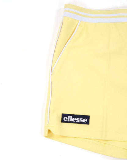 Ellesse 80s Tennisshorts Gelb/Weiß