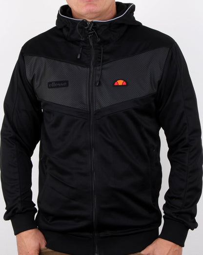 Ellesse Addio Reflective Hoody Schwarz