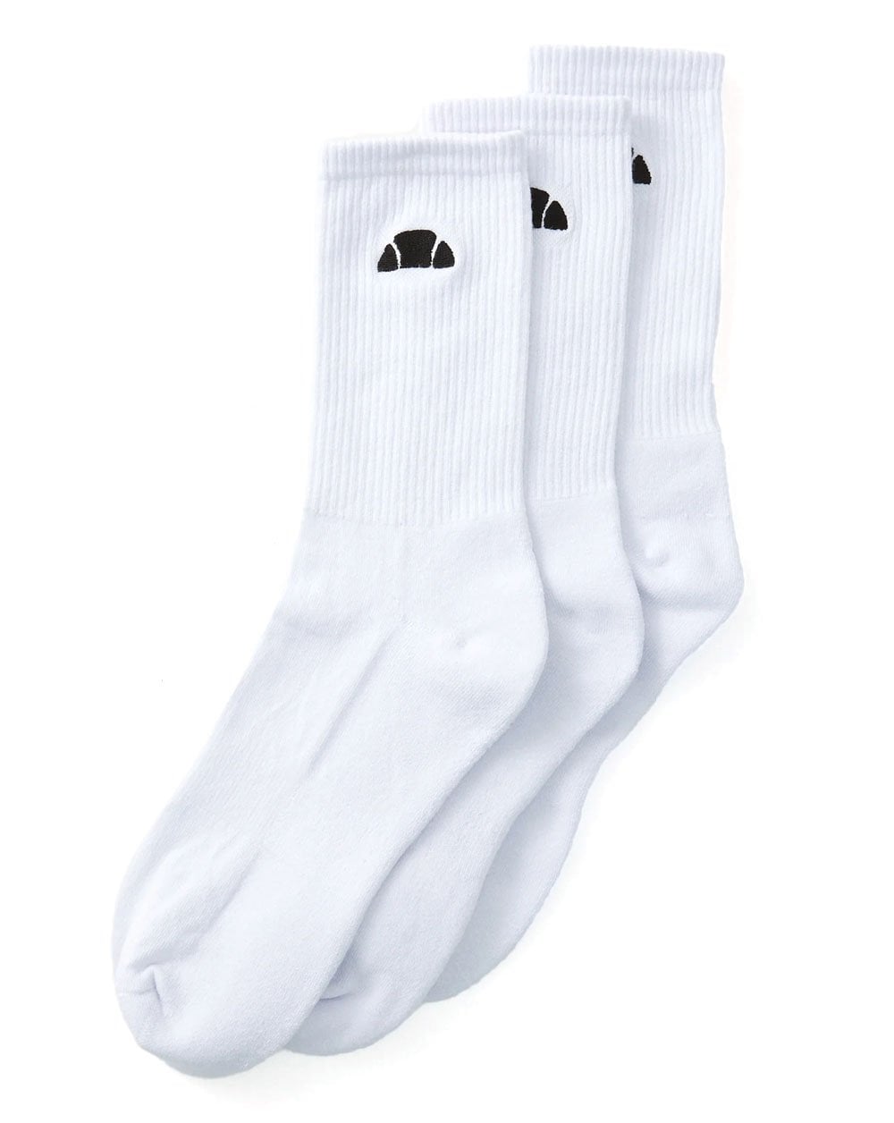 Ellesse Alacre Crew Socken, 3er-Pack, Weiß