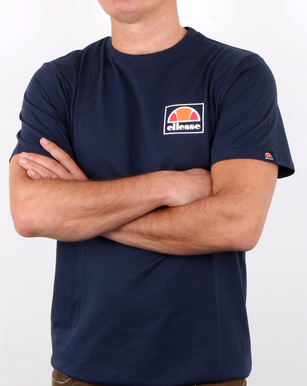 Ellesse Alfio T Shirt Navy