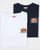 Ellesse Alfio T Shirt Twin Pack Navy/white