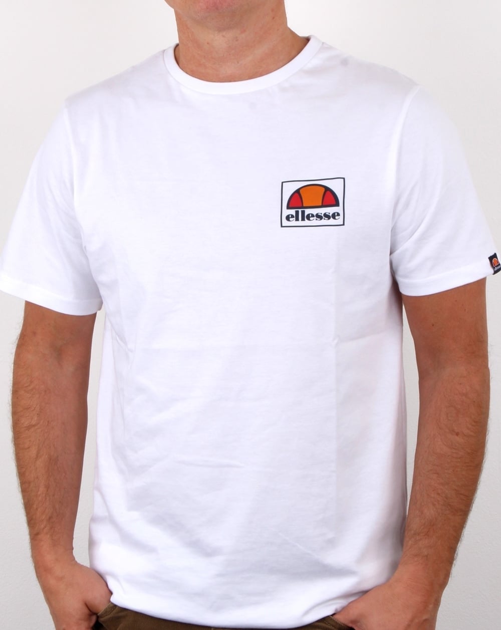 Ellesse Alfio T Shirt Twin Pack Navy/white