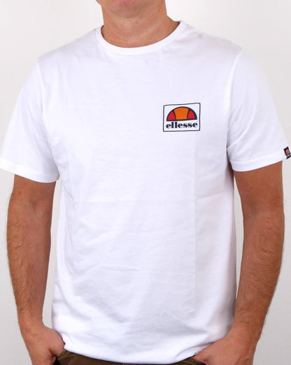 Ellesse Alfio T-Shirt Doppelpack Marineblau/Weiß