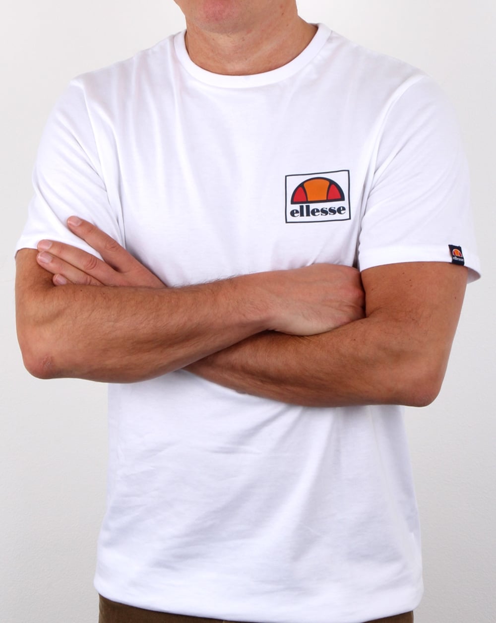 Ellesse – Alfio – T-Shirt in Weiß