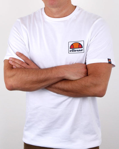 Ellesse – Alfio – T-Shirt in Weiß