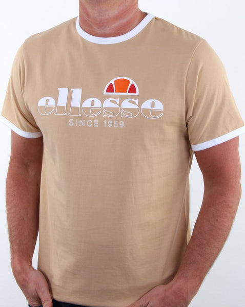 Ellesse Algila T Shirt Warm Sand