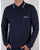 Ellesse Antrani Long Sleeve Polo Shirt Navy