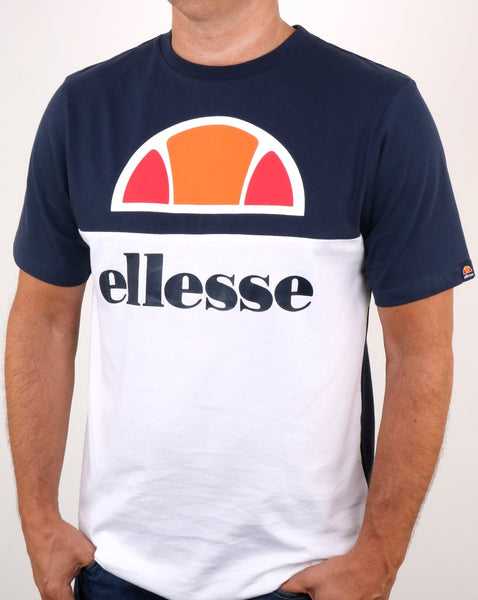 Ellesse Arbataz T Shirt Navy/white