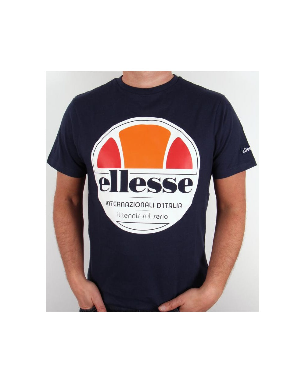Ellesse Arrezo Old Skool T-Shirt Marineblau