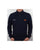 Ellesse Baresi Long Sleeve Polo Shirt Navy