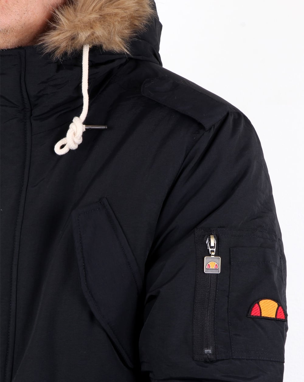 Ellesse Blizzard Parka Black