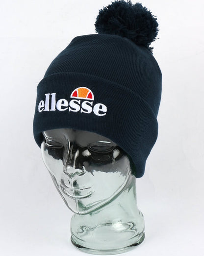Ellesse Bommelmütze Marineblau