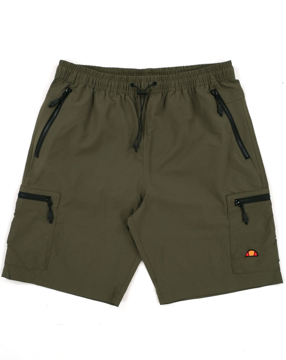 Ellesse – Bullseye – Cargo-Shorts in Khakigrün