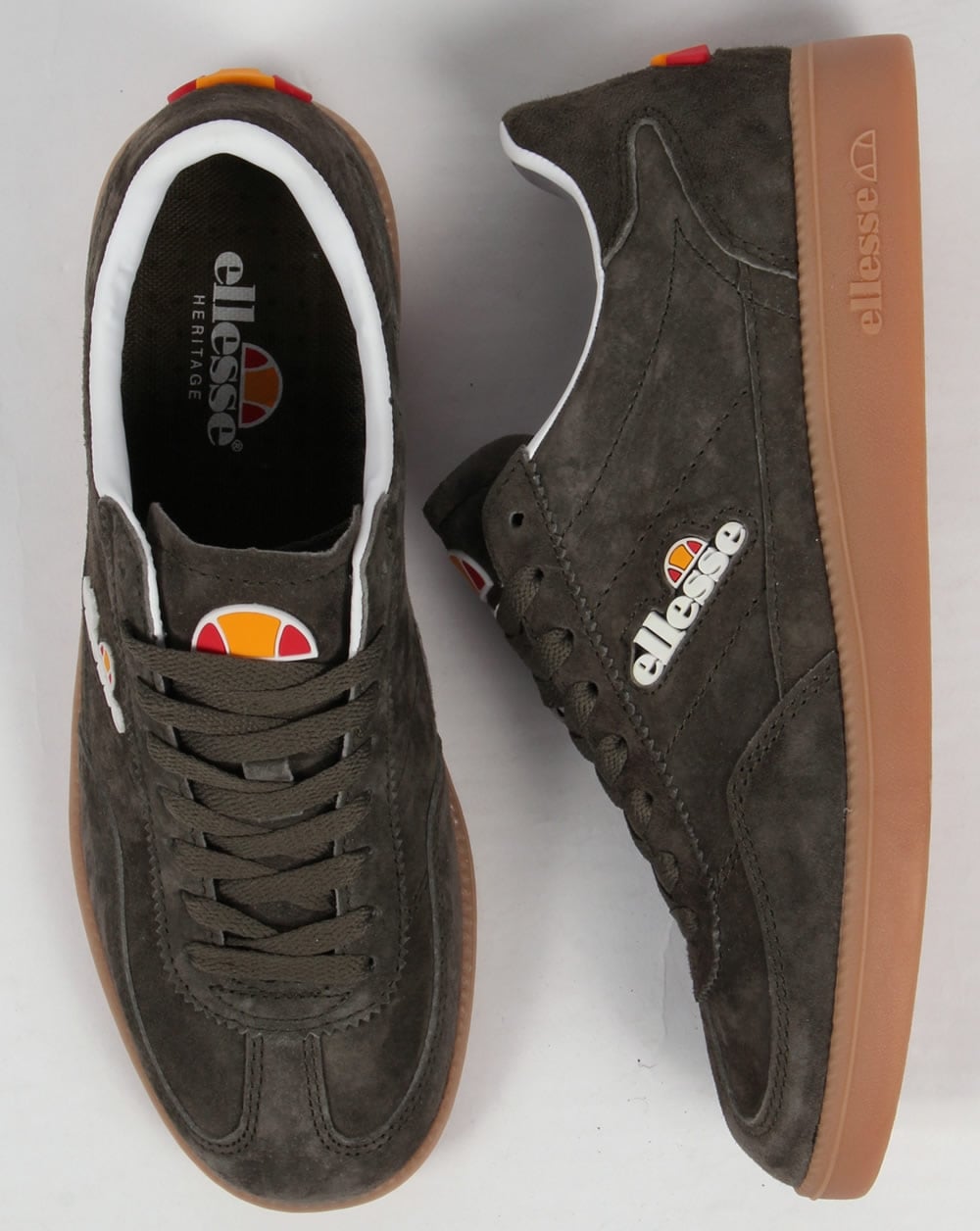 Ellesse Calcio Trainer Khaki/Gummi