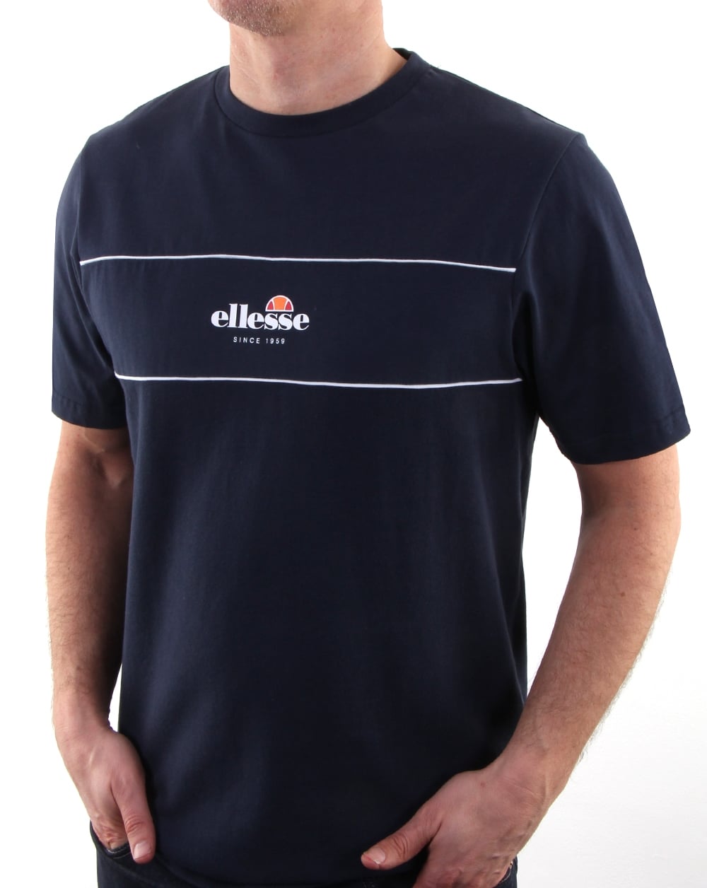 Ellesse Cannavaro T-Shirt Marineblau