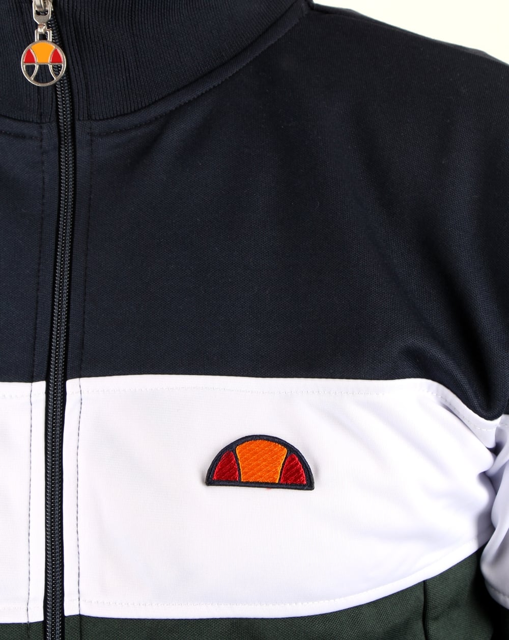 Ellesse Caprini Trainingsjacke Marineblau/Weiß/Dunkelgrau