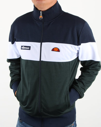 Ellesse Caprini Trainingsjacke Marineblau/Weiß/Dunkelgrau