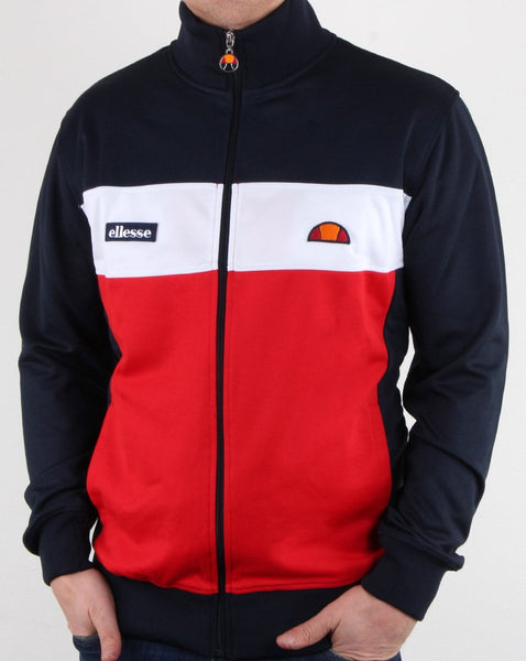 Ellesse Caprini Track Top Navy/White/Red