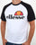 Ellesse Cassina Raglan T Shirt White/Black