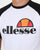 Ellesse Cassina Raglan T Shirt White/Black