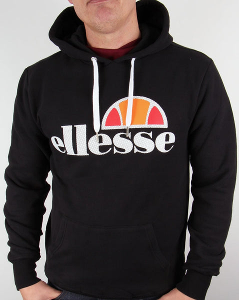 Ellesse Castello Overhead Logo Hoody Black