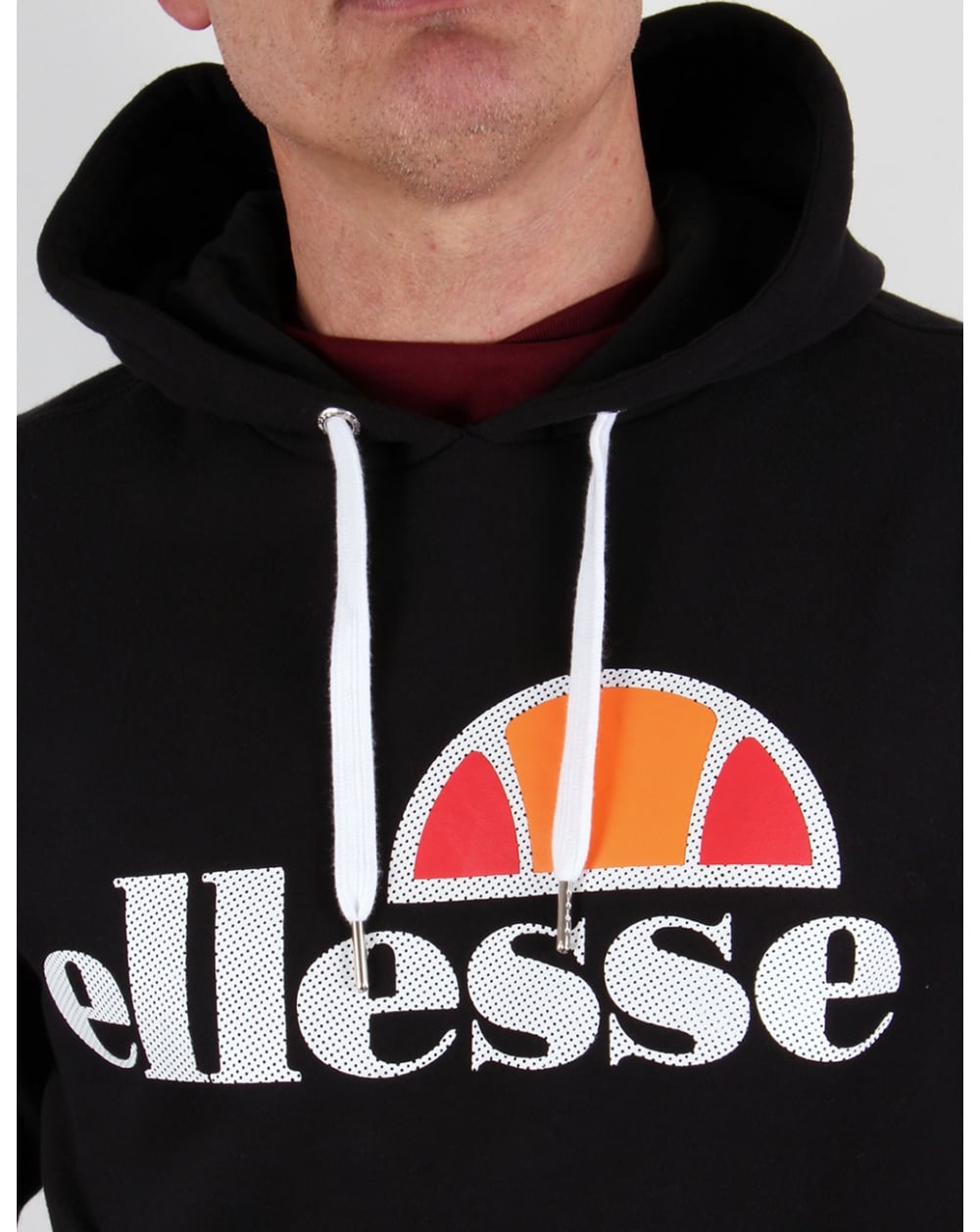 Ellesse – Castello – Kapuzenpullover mit Logo in Schwarz