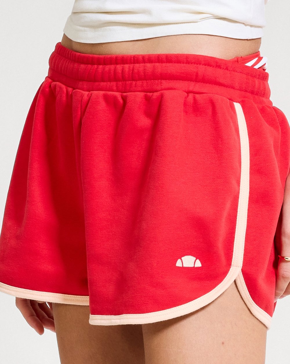 Ellesse Ceriale Shorts Rot/Cremeweiß