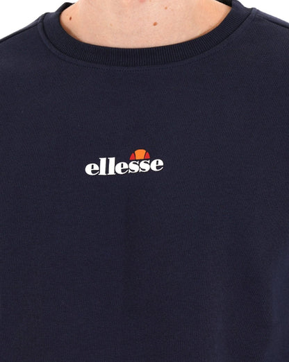 Ellesse Sweatshirt mit Brustlogo, Marineblau
