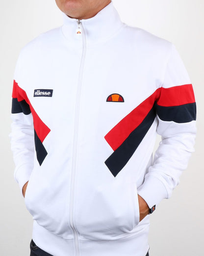 Ellesse – Chierroni – Trainingsjacke in Weiß