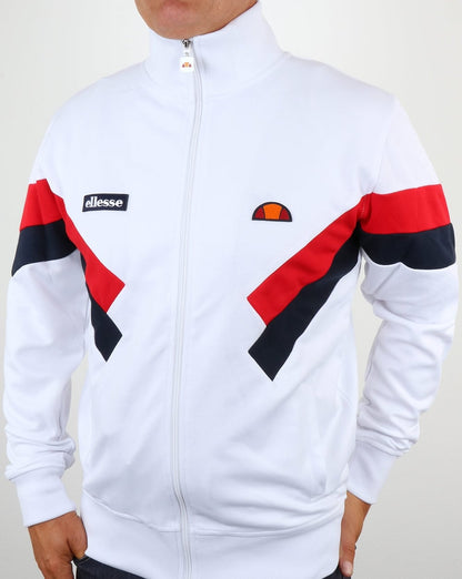 Ellesse – Chierroni – Trainingsjacke in Weiß