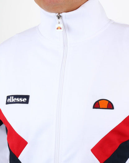 Ellesse – Chierroni – Trainingsjacke in Weiß