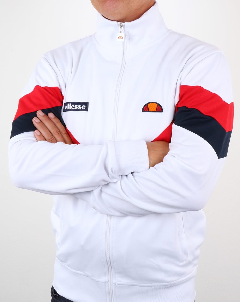 Ellesse Chierroni Track Top White